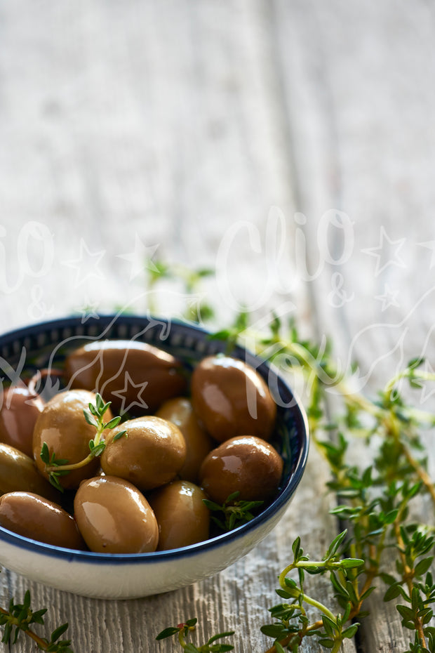 Little Green Olives with Thyme